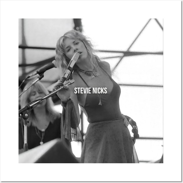 Stevie Nicks Wall Art by HipHopTees